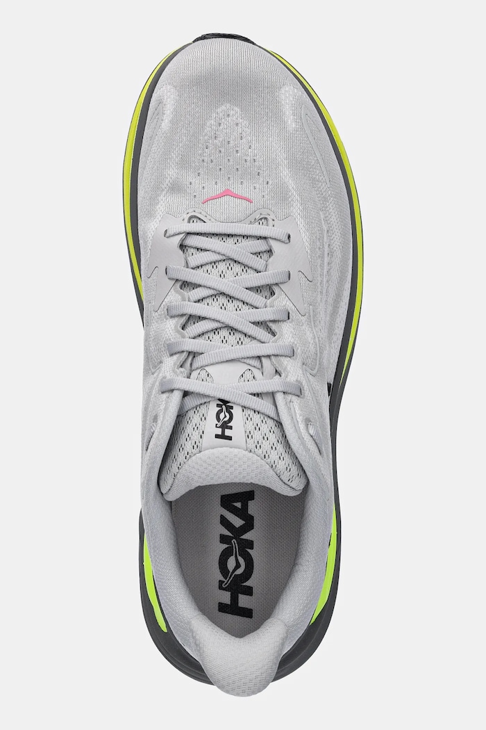 Hoka running shoes Clifton 10 gray 1162030