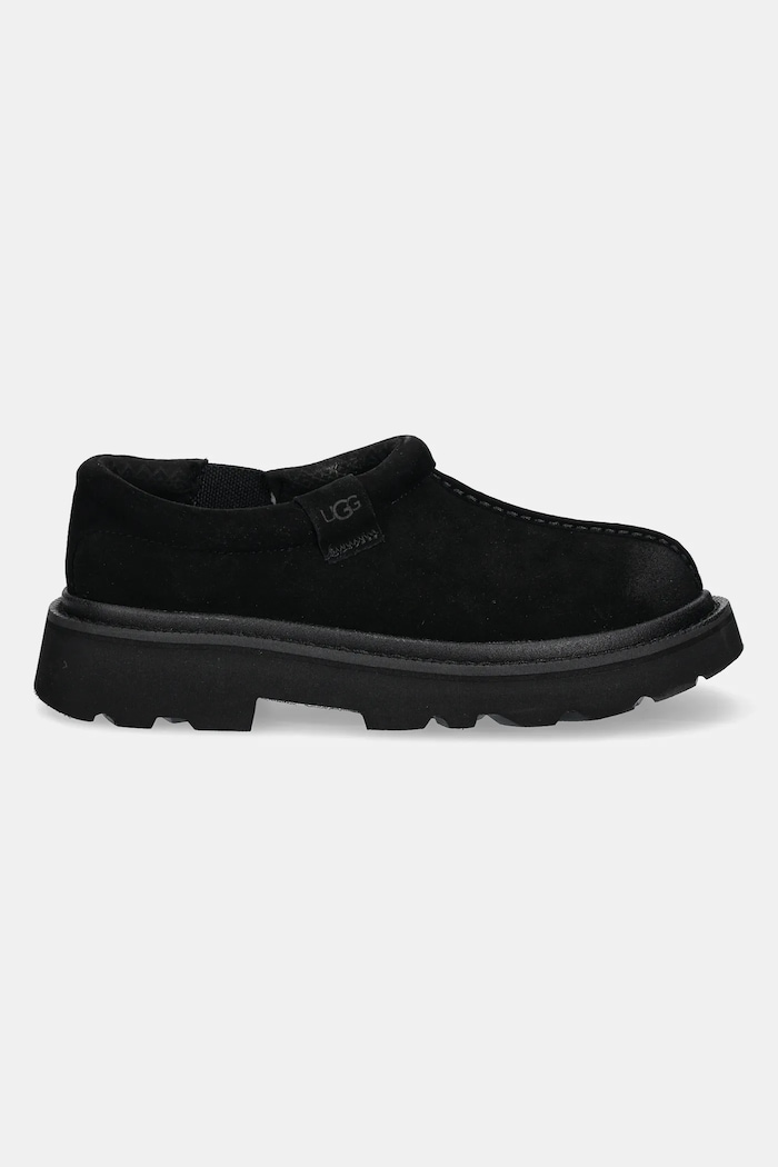 Mokasinke od brušene kože UGG Tasman Lug 1166913.BLK crna AA00