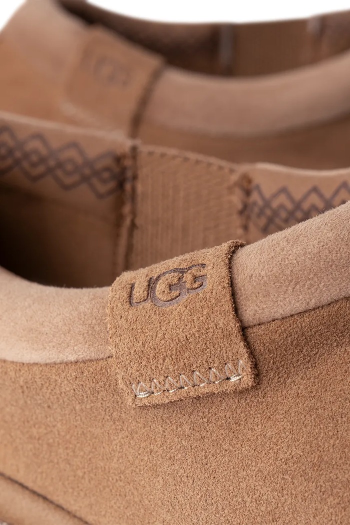 Παπούτσια Μοκασίνια σουέτ UGG Tasman Lug 1166913.CHE καφέ