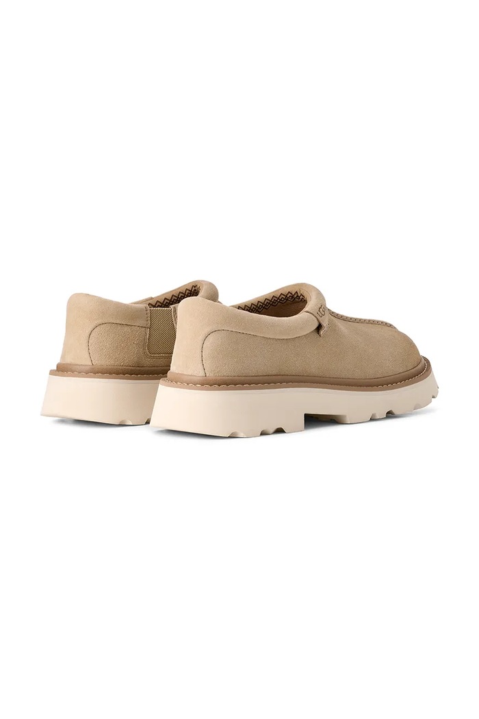 Mokasinke od brušene kože UGG Tasman Lug 1166913.MDSD bež AA00
