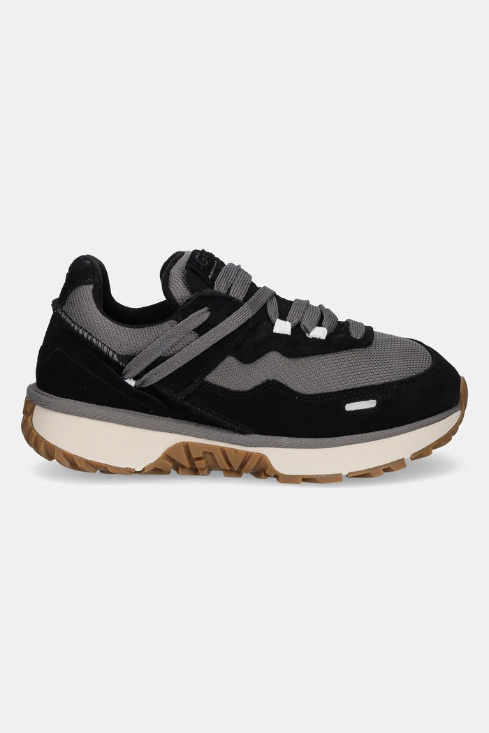 Tenisice od brušene kože UGG RetroFi Low 1167070.BLK crna SS25