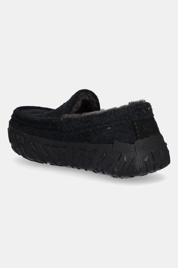 Obuća Mokasinke od brušene kože UGG Ascot Wrap Tech 1167670.BLK crna