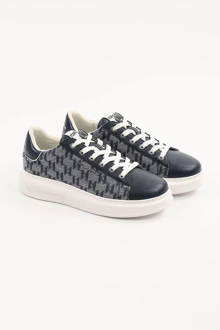 Karl Lagerfeld sneakersy KAPRI MENS KL52565.4AA szary SS25