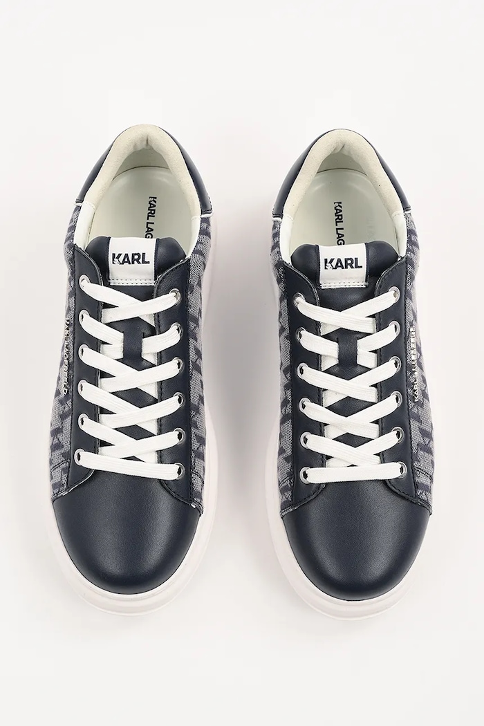 Karl Lagerfeld sneakersy KAPRI MENS szary KL52565.4AA