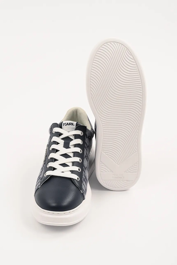 Karl Lagerfeld sneakersy KAPRI MENS KL52565.4AA szary