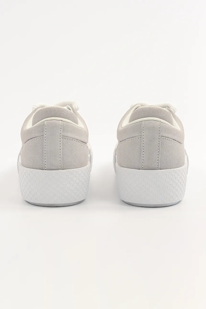 Обувки Велурени кецове Karl Lagerfeld SKATE LO LACE KL50722.5LL сив