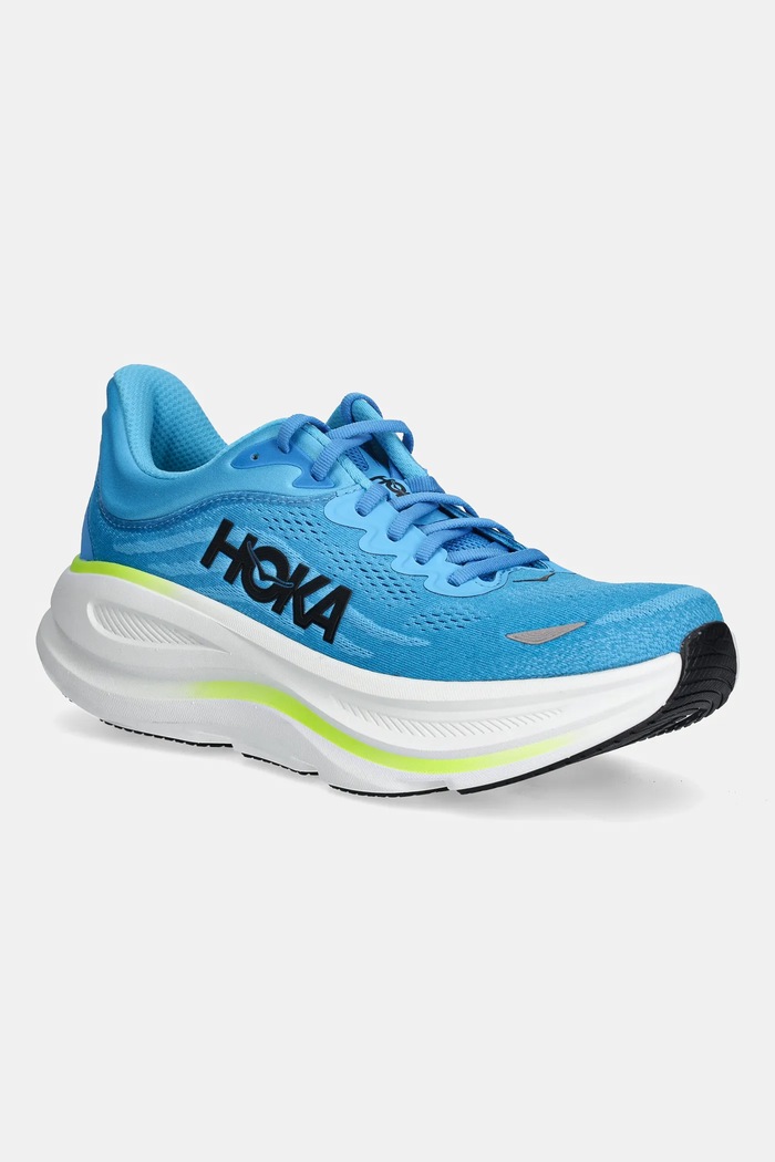Hoka Bondi 9 sneakers pentru bărbați textil albastru 1162011