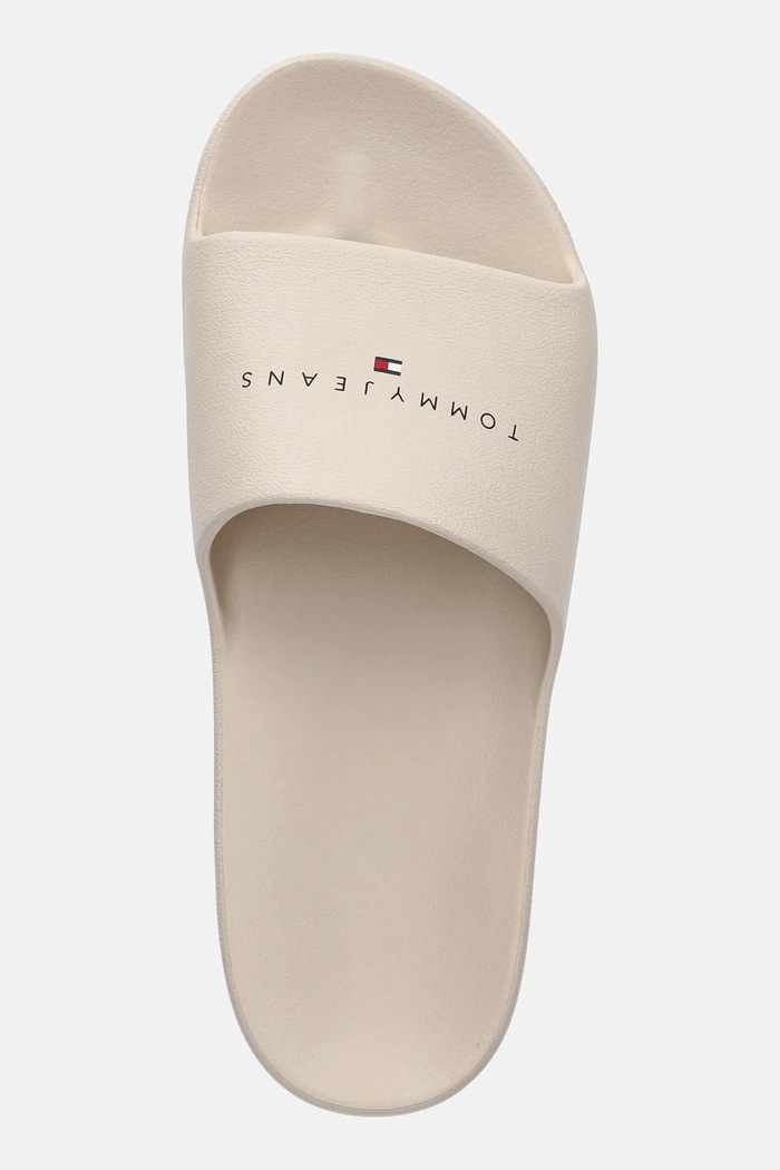 Papuci BASIC SANDAL Tommy Jeans EM0EM01559 bej