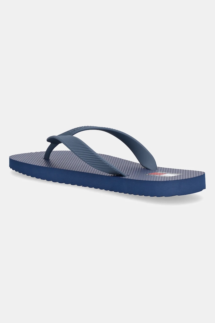 Încălțăminte Tommy Jeans slapi BEACH SANDAL EM0EM01560 albastru