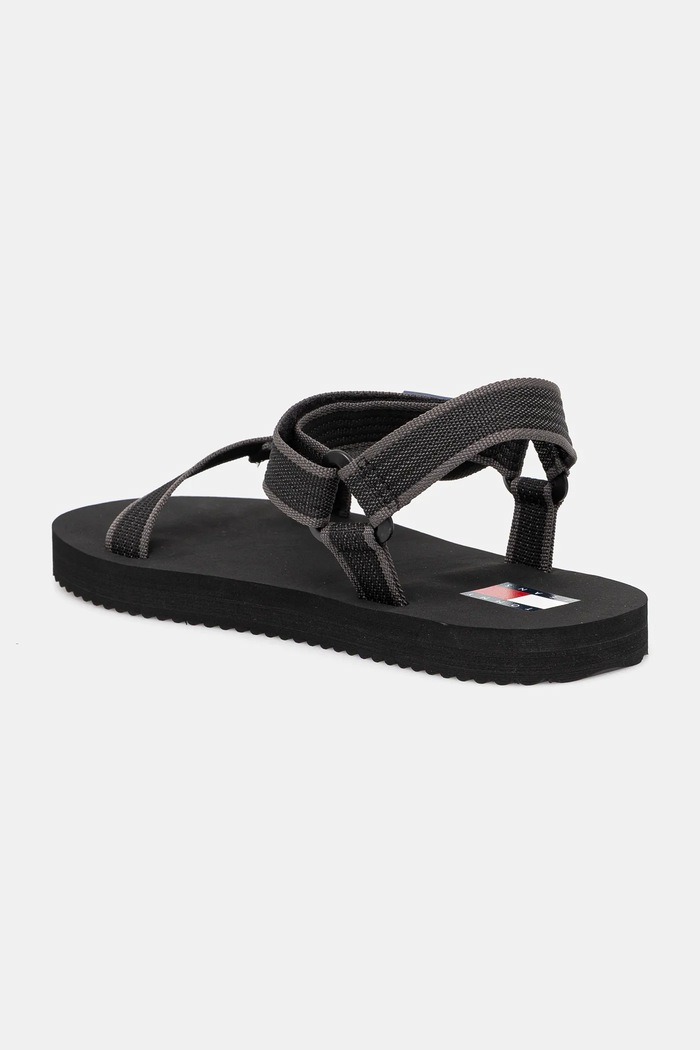 Obuv Sandále Tommy Jeans CASUAL SANDAL EM0EM01563 sivá