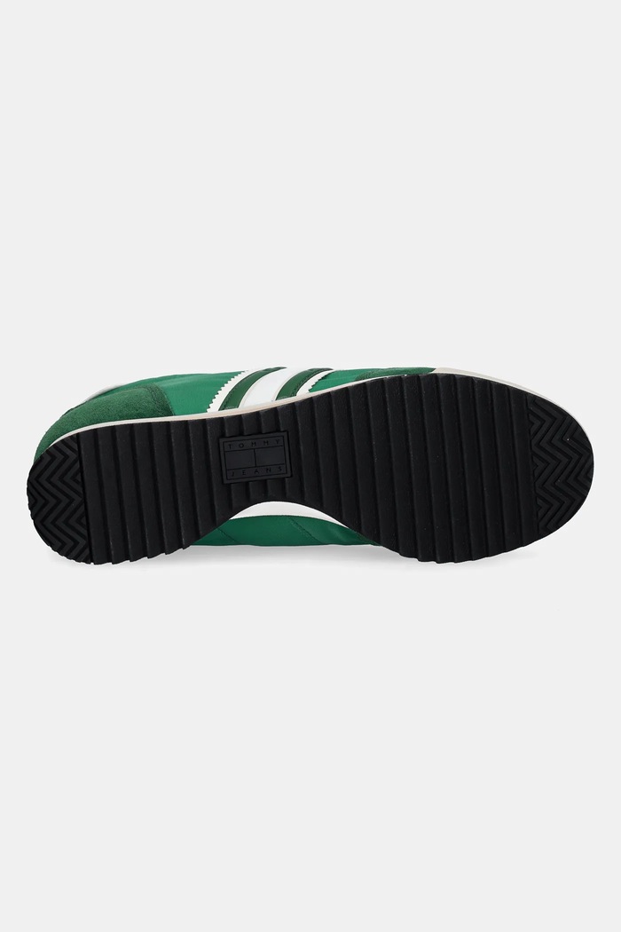 Tenisice Tommy Jeans RETRO RUNNER CLEATED EM0EM01527 zelena