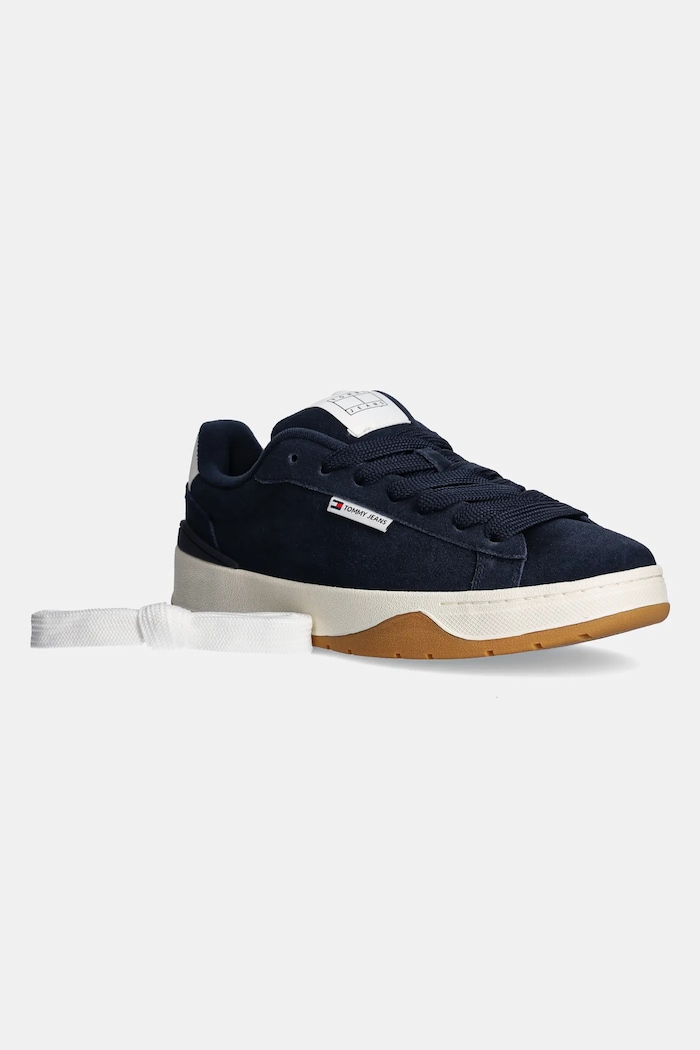 Sneakersy zamszowe SKATER SNEAKER Tommy Jeans granatowy EM0EM01607