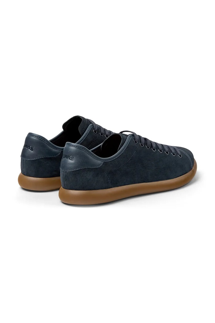 Obuv Nubukové tenisky Camper Pelotas Soller K100974.015 tmavomodrá