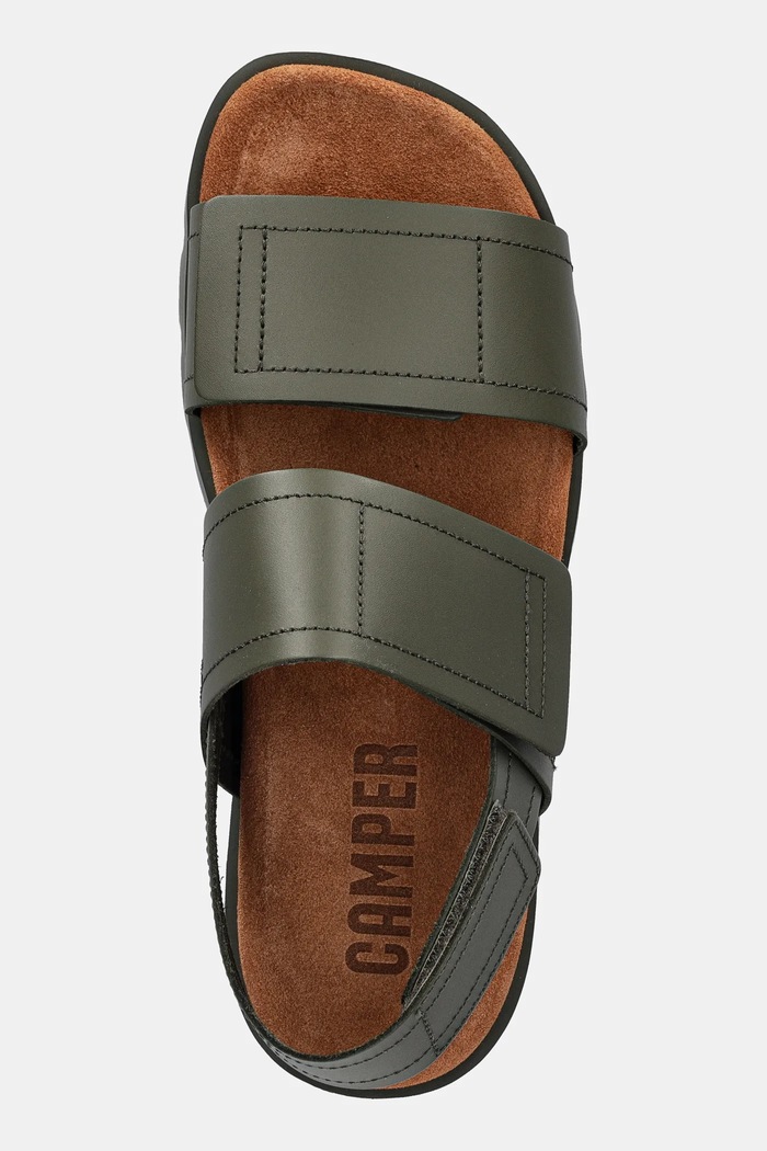 Usnjeni sandali Camper Brutus Sandal zelena K100777.012