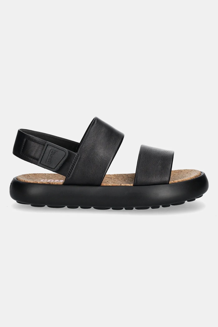 Kožené sandály Camper Pelotas Flota Sandal K101030.001 černá SS25