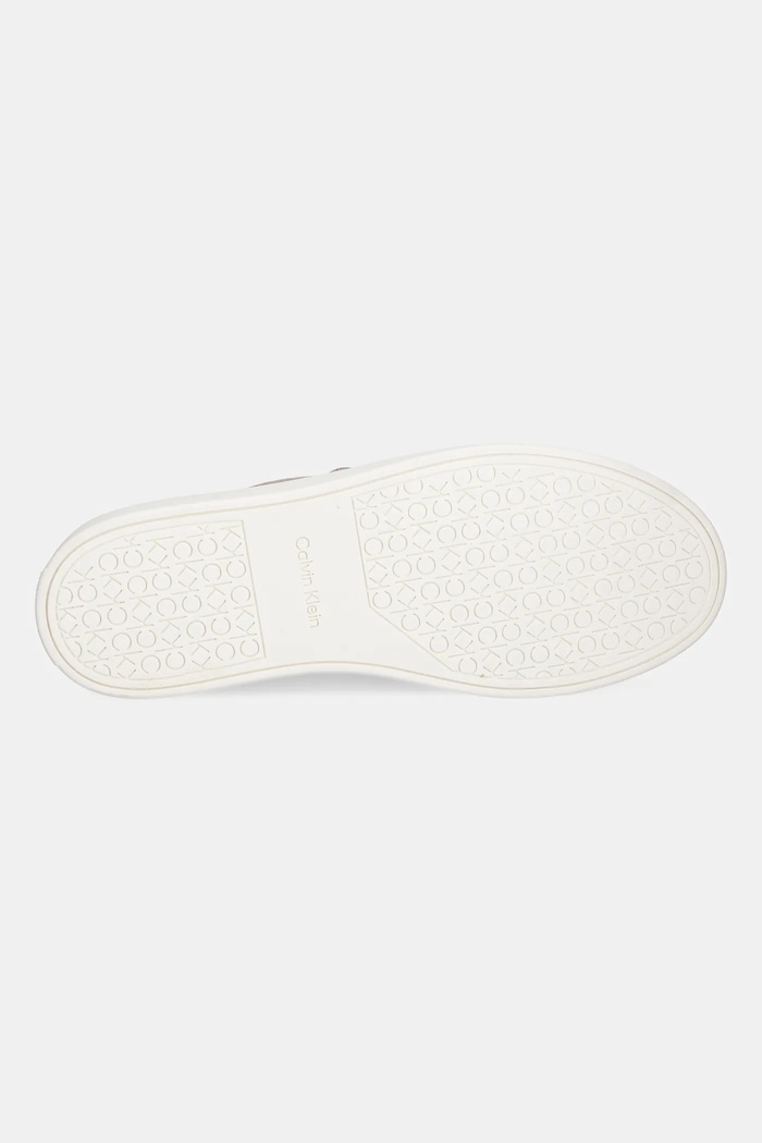 Calvin Klein mokasyny skórzane MOCCASIN LTH UNLINED HM0HM01813 beżowy