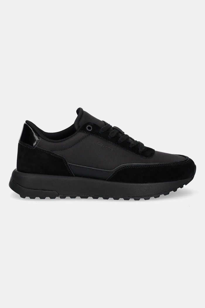 Superge Calvin Klein LOW TOP LACE UP REPREVE MIX HM0HM01714 črna SS25