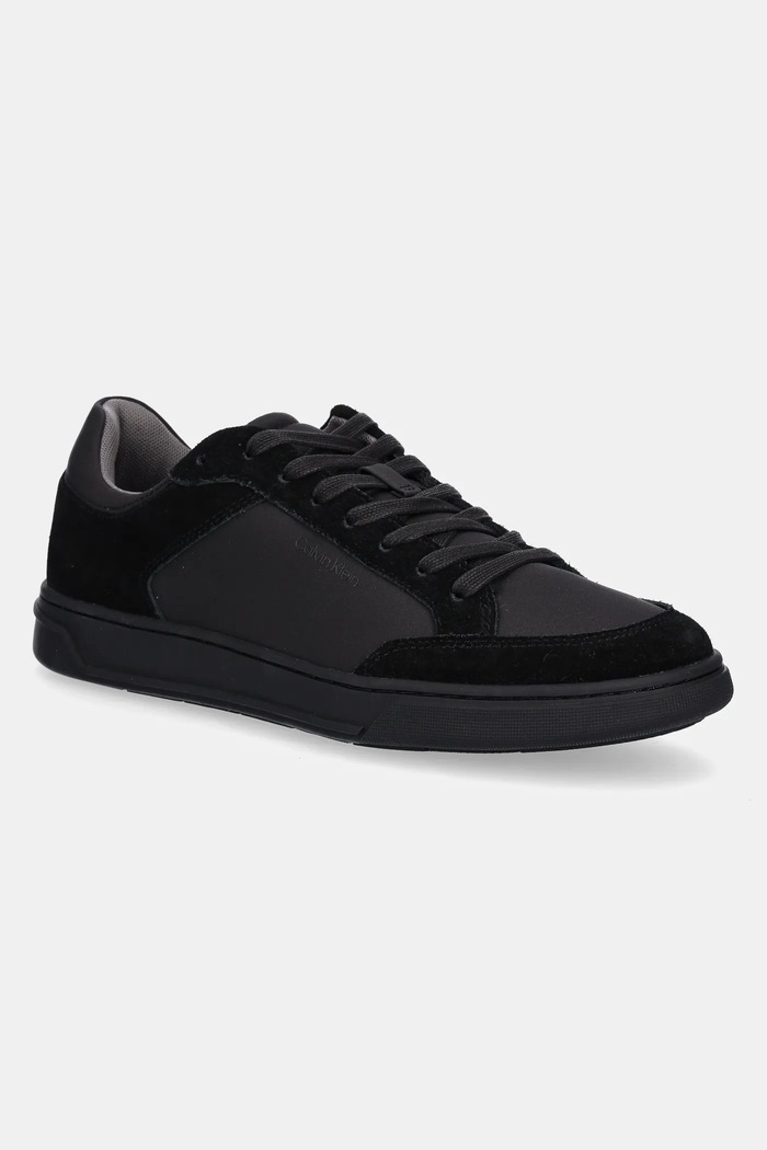 Calvin Klein sneakersy LOW TOP LACE UP REPREVE MIX tekstylny czarny HM0HM01802