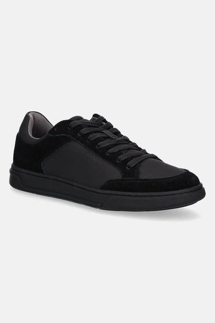 Calvin Klein sneakersy LOW TOP LACE UP REPREVE MIX tekstylny czarny HM0HM01802