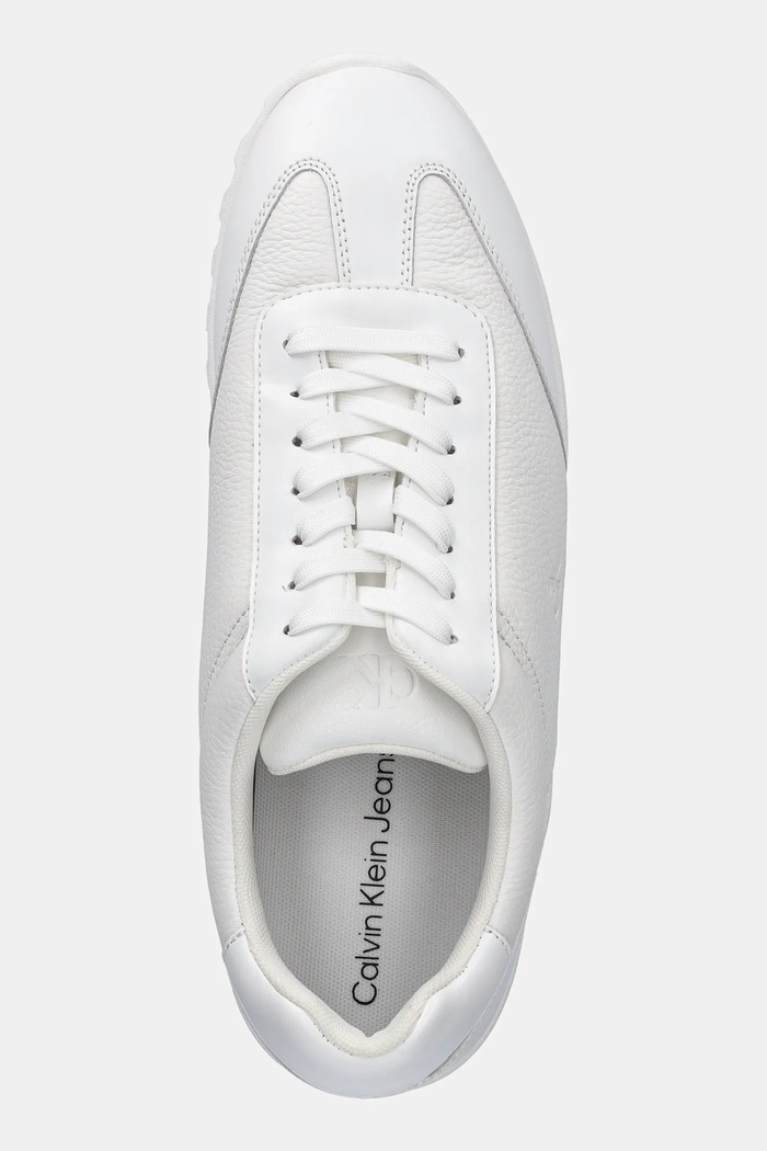 Tenisky Calvin Klein Jeans LOW PROFILE RUNNER CM biela YM0YM01191