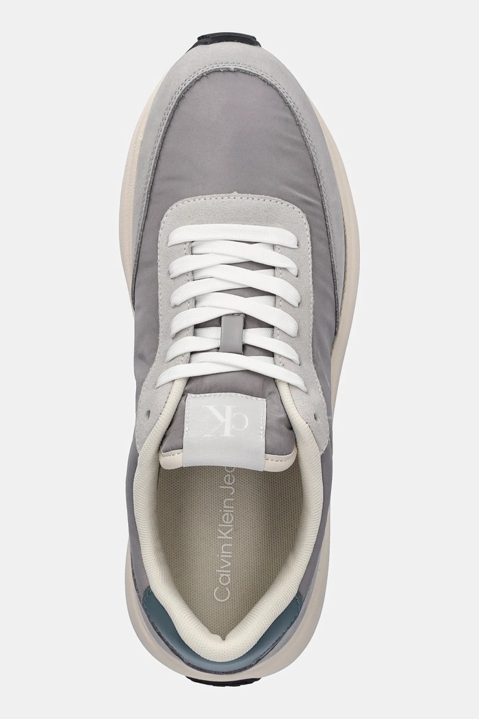 Calvin Klein Jeans sneakers ATHLEISURE RUNNER LACEUP MIX gri YM0YM01195