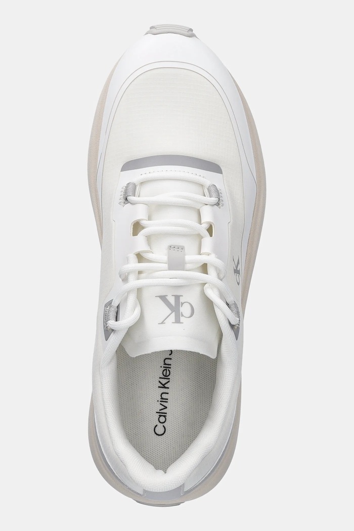 Calvin Klein Jeans sneakers ATHLEISURE RUNNER TECH RIPSTOP alb YM0YM01205