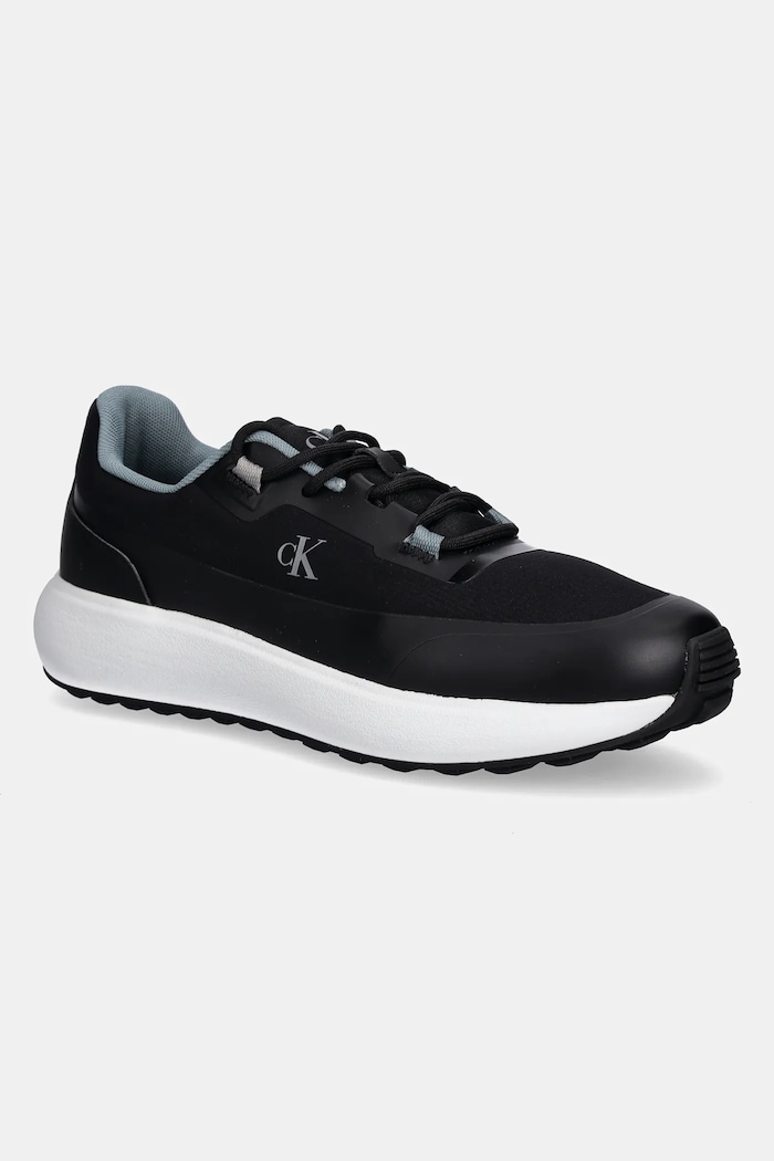 Calvin Klein Jeans sportcipő ATHLEISURE RUNNER TECH RIPSTOP Planet friendly fekete YM0YM01205
