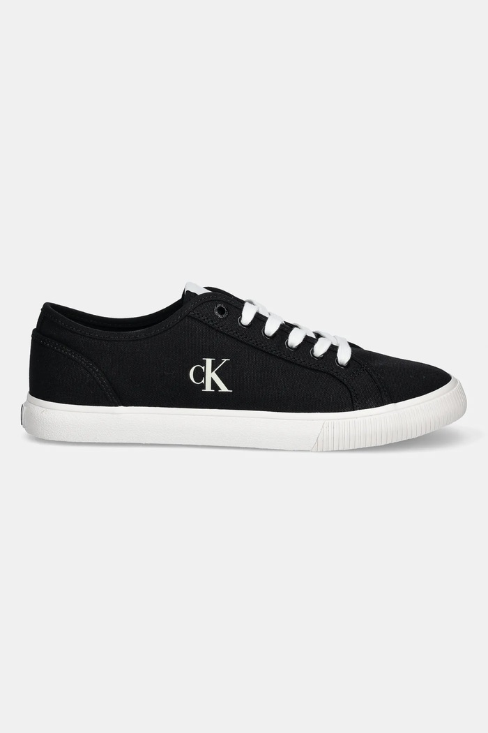 Tenisice Calvin Klein Jeans ESS VULC LOW MG CANVAS YM0YM01209 crna SS25