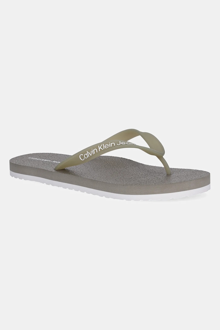 Σαγιονάρες Calvin Klein Jeans THONG+ TPU πράσινο YM0YM01265