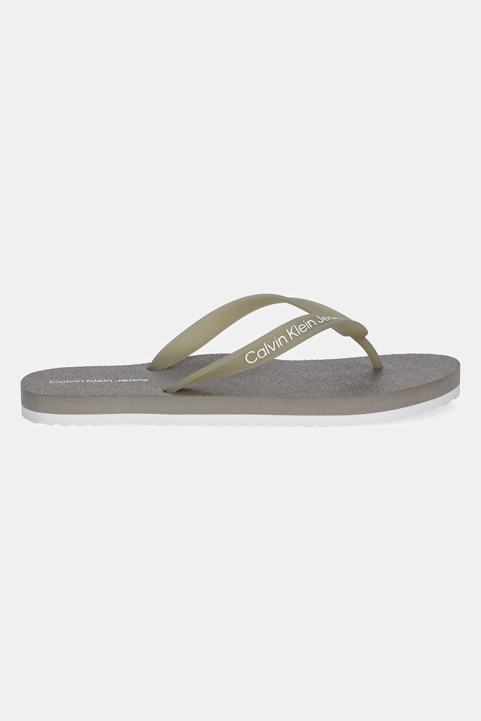 Σαγιονάρες Calvin Klein Jeans THONG+ TPU YM0YM01265 πράσινο SS25