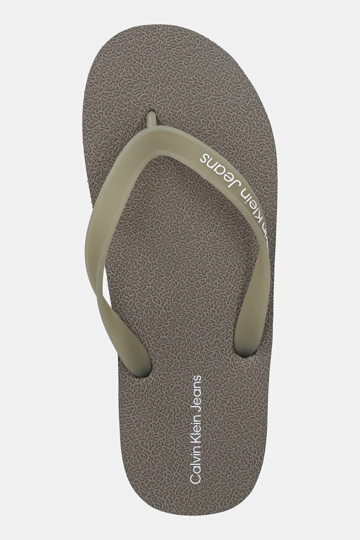 Σαγιονάρες Calvin Klein Jeans THONG+ TPU πράσινο YM0YM01265