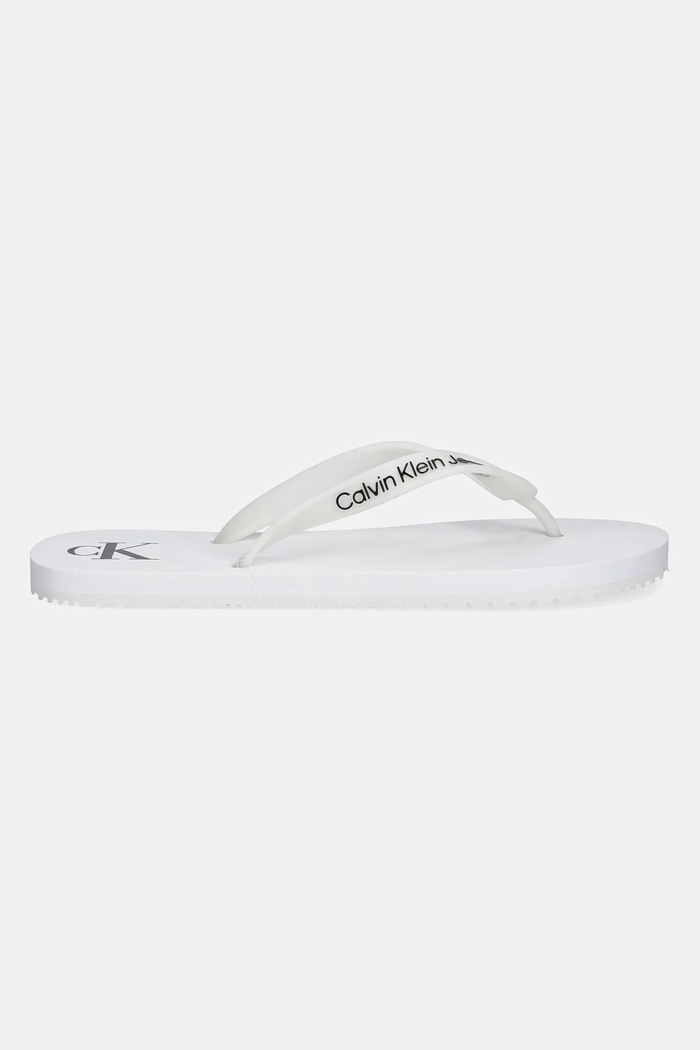 Japanke Calvin Klein Jeans BEACH SANDAL TRANSPARENT TPU YM0YM01267 bijela SS25