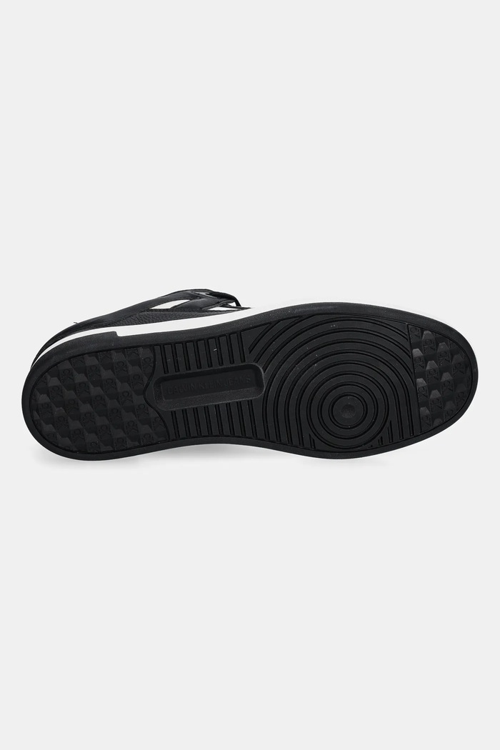 Cipele Calvin Klein Jeans BASKET CUP LOW LACEUP LTH MIX YM0YM01308 crna