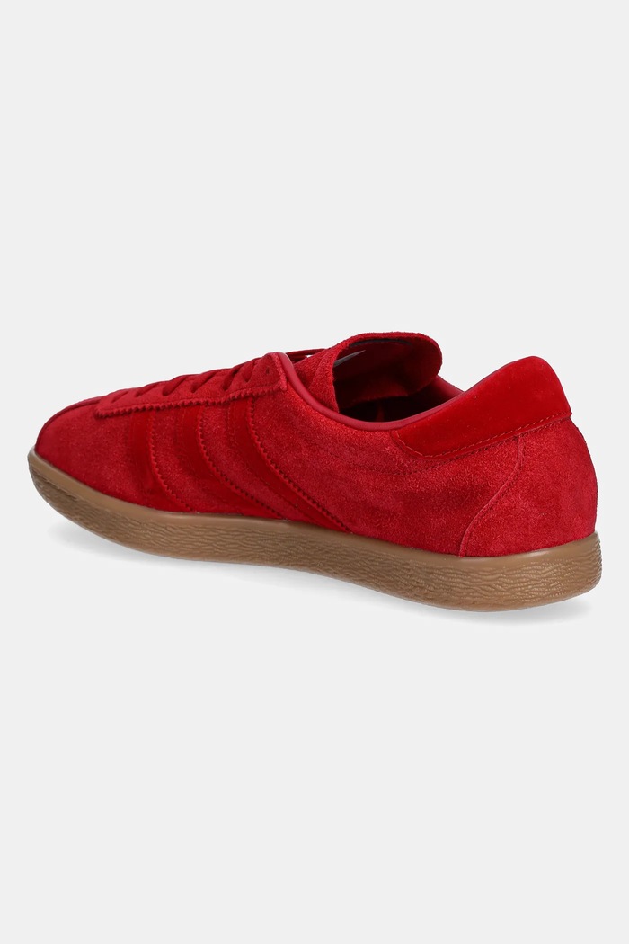 Încălțăminte adidas Originals sneakers din piele întoarsă Tobacco JP9653 rosu