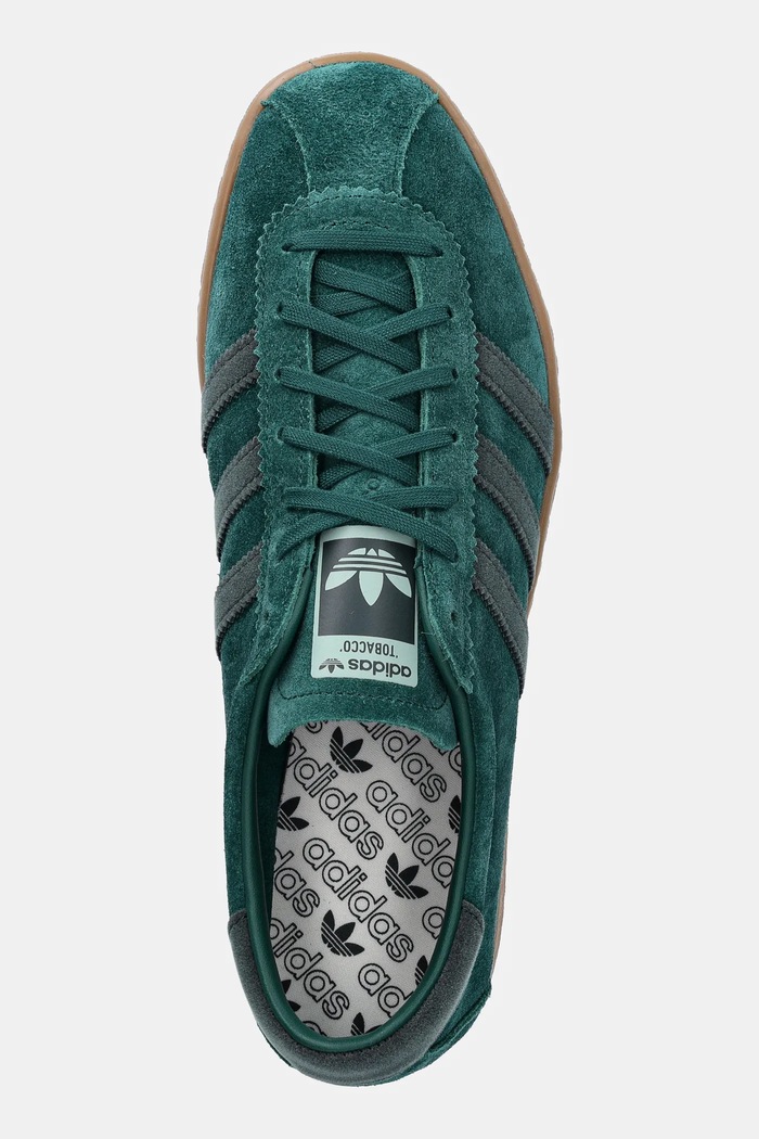 Замшевые кроссовки adidas Originals Tobacco зелёный JP9654