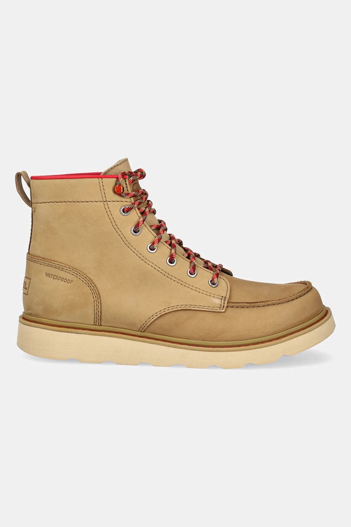 Sorel buty nubukowe SLABTOWN 62 MOC TOE WP G 2125981263 beżowy SS25