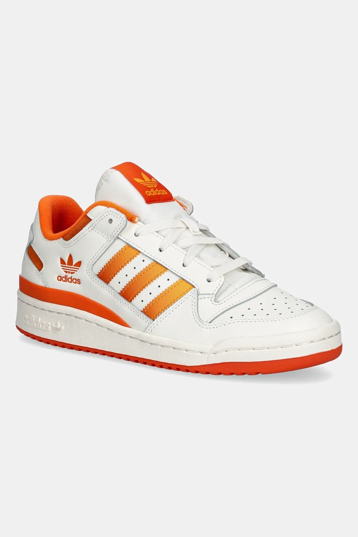 Sneakers adidas Originals Forum Low υφασμάτινο μπεζ JI3267