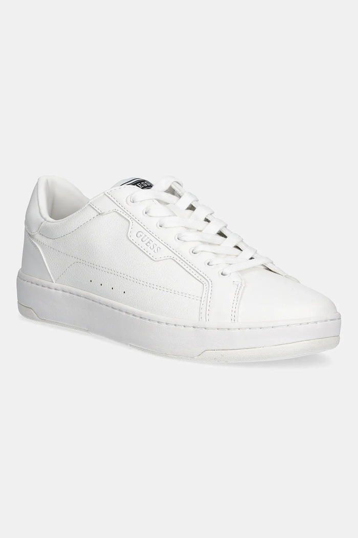 Tenisky Guess VINCI imitace kůže bílá FMJVIC.PEL12.WHITE