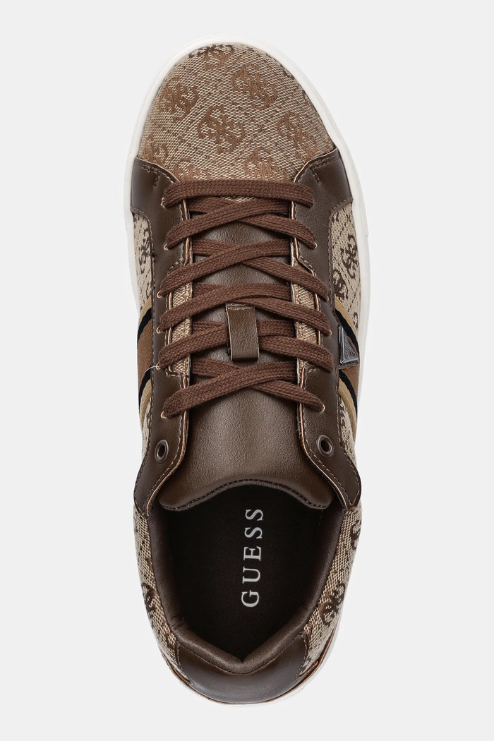 Sneakers boty Guess TODI II hnědá FMPTII.FAB12.BEIBR
