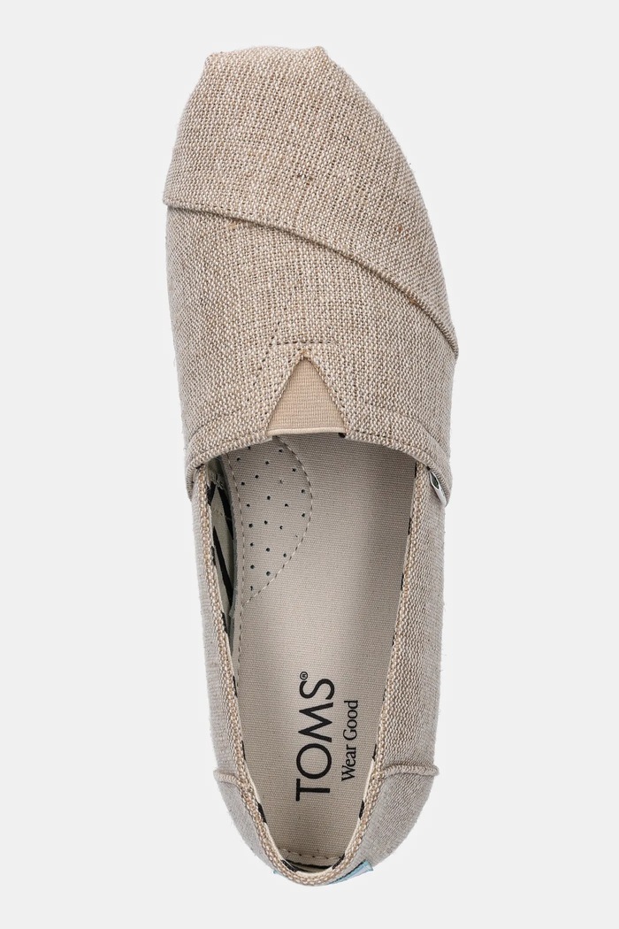 Toms espadrilles Alpargata bézs 10018736
