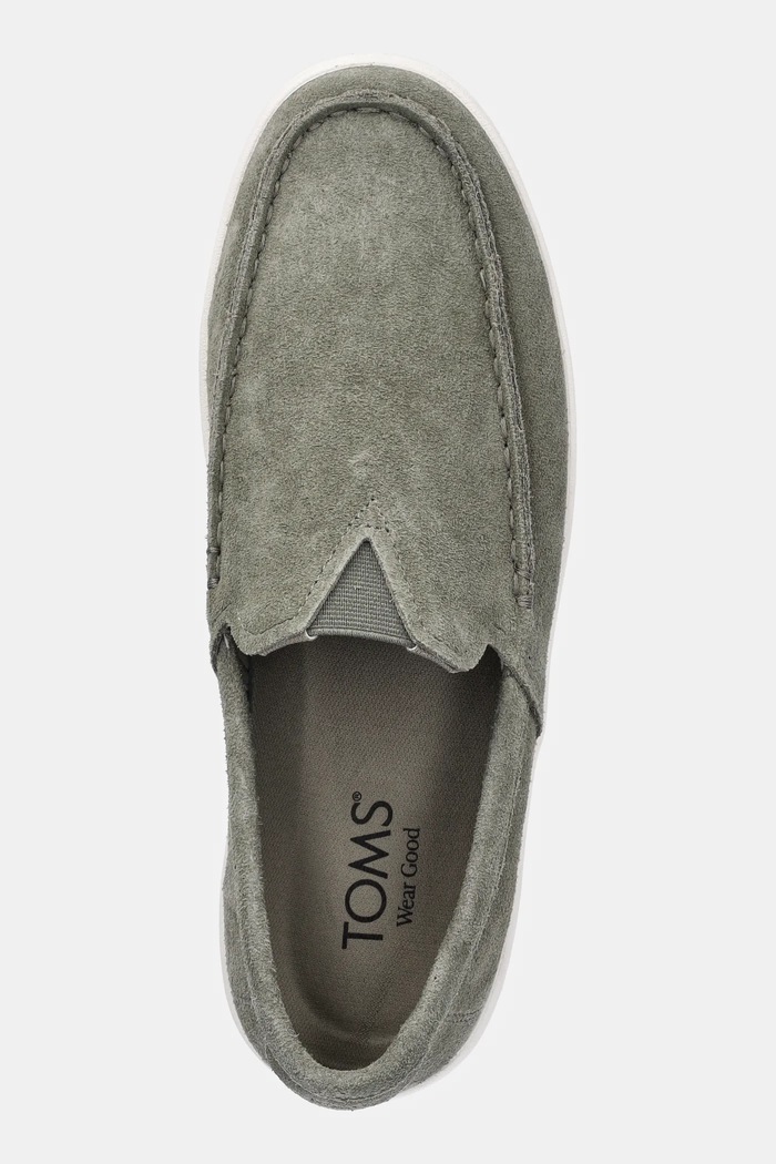 Semišové tenisky Toms Lite 2.0 Loafer sivá 10019565