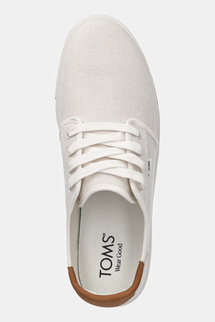 Πάνινα παπούτσια Toms LEGACY CANVAS λευκό 10022044