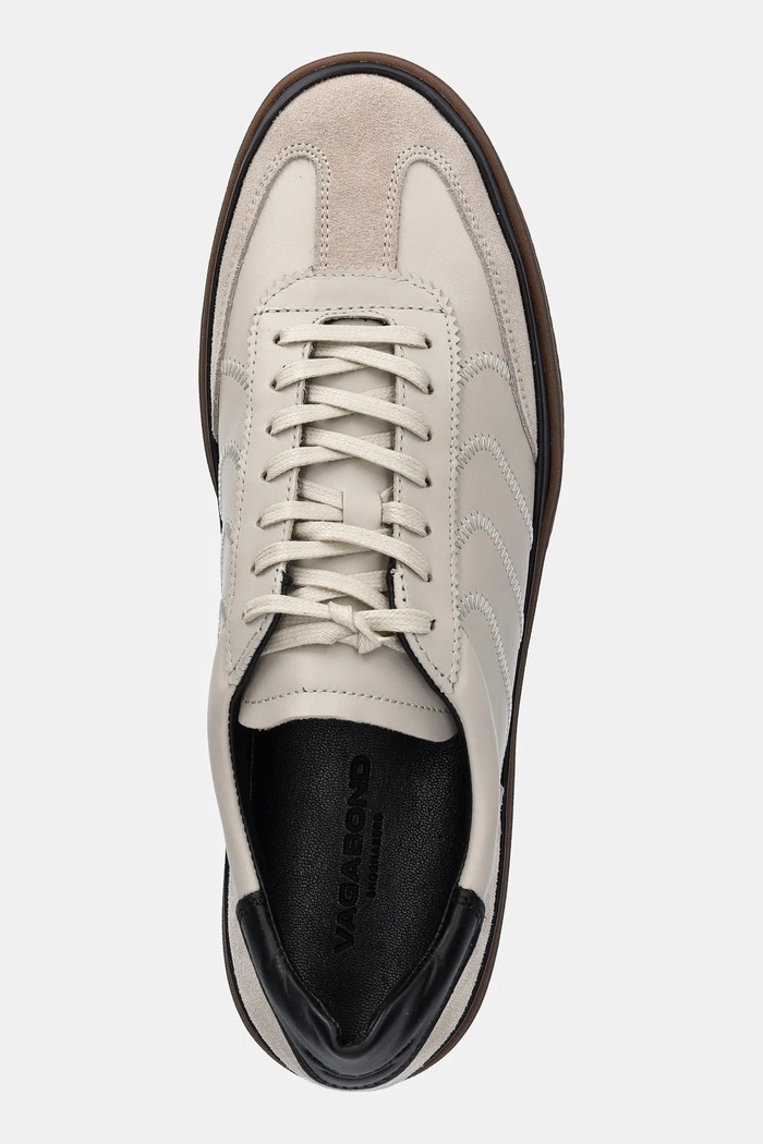 Vagabond Shoemakers sneakersy skórzane LEO beżowy 5996.042.37