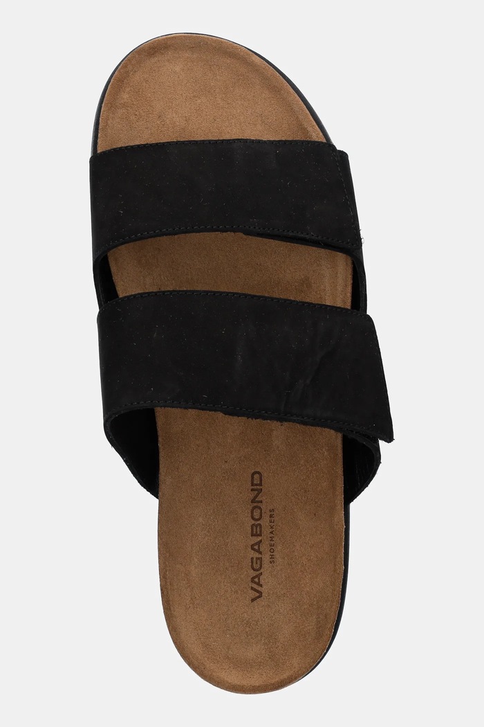 Vagabond Shoemakers klapki zamszowe KEVIN czarny 5992.150.20