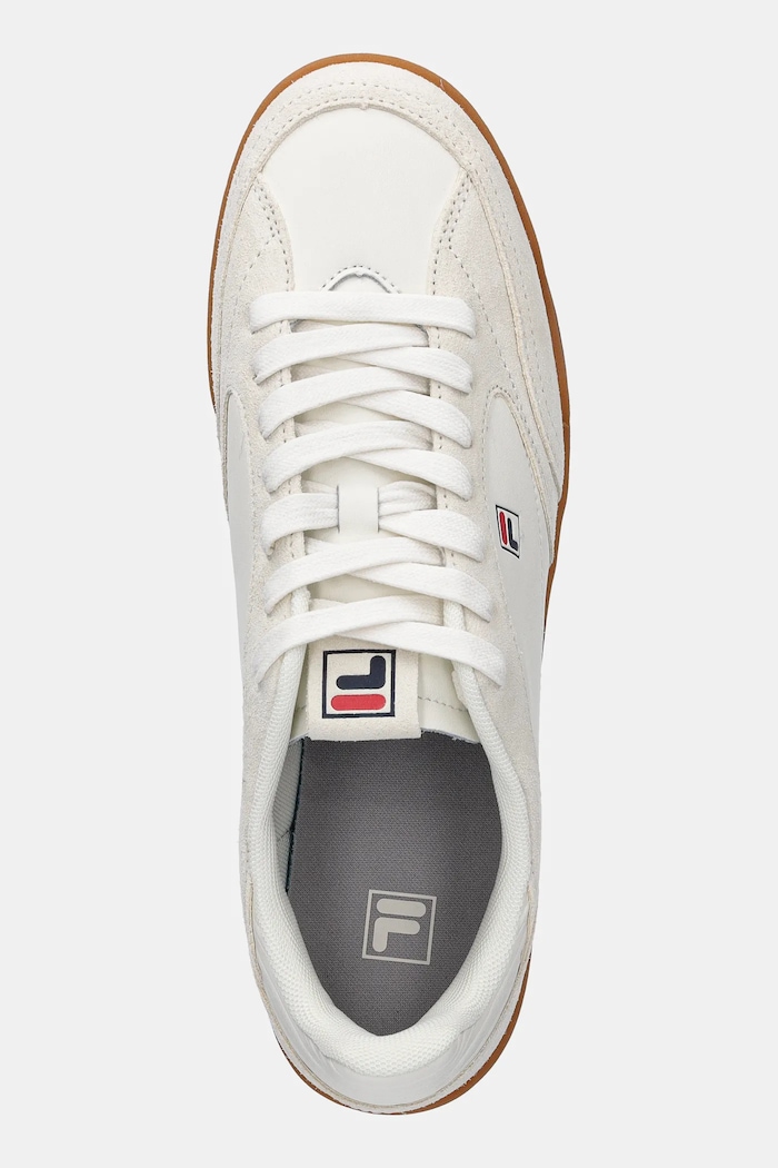 Δερμάτινα sneakers Fila Slantshot μπεζ FFM0414