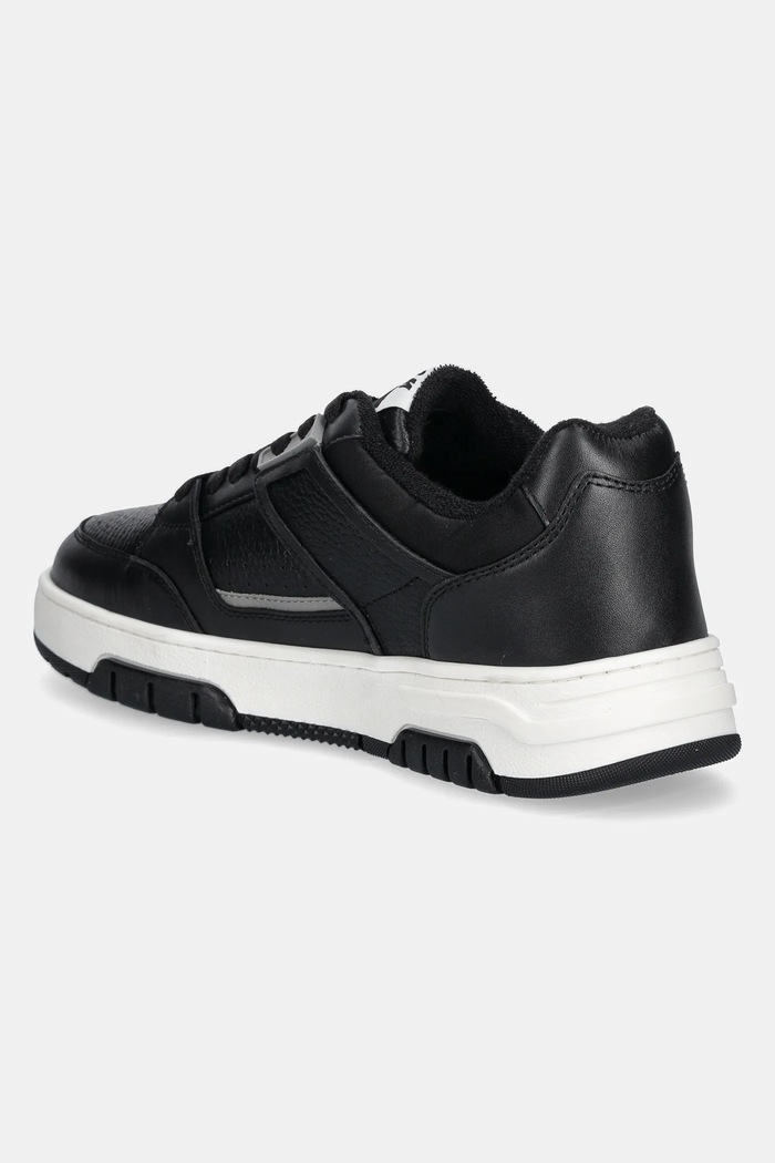 Obuv Kožené tenisky MSGM 3840MS604.886.99 čierna