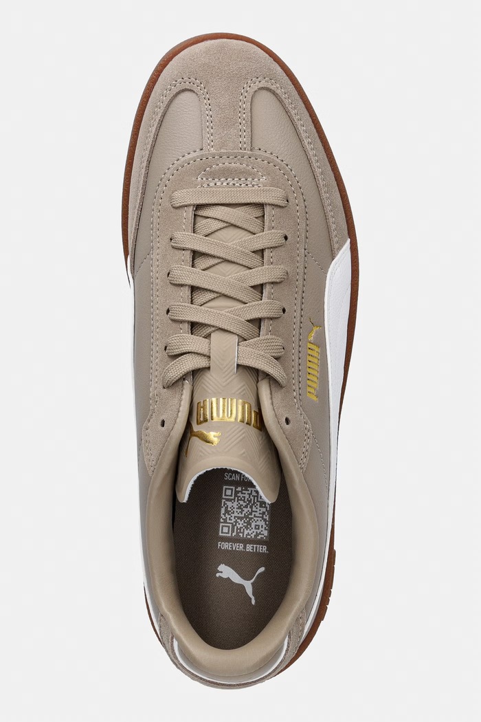 Puma sneakersy Puma Club II Era brązowy 397447