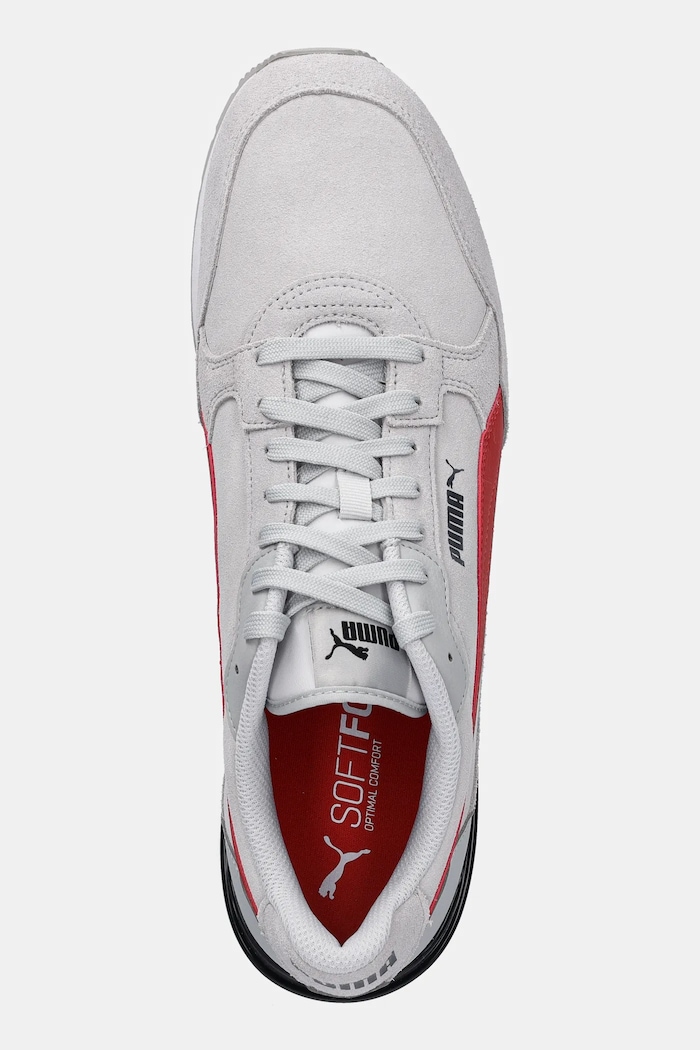 Puma sneakersy skórzane ST Runner v4 SD szary 399665