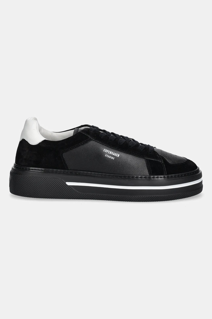 Copenhagen Kožené sneakers boty Copenhagen Leather mix CPH181M černá SS25
