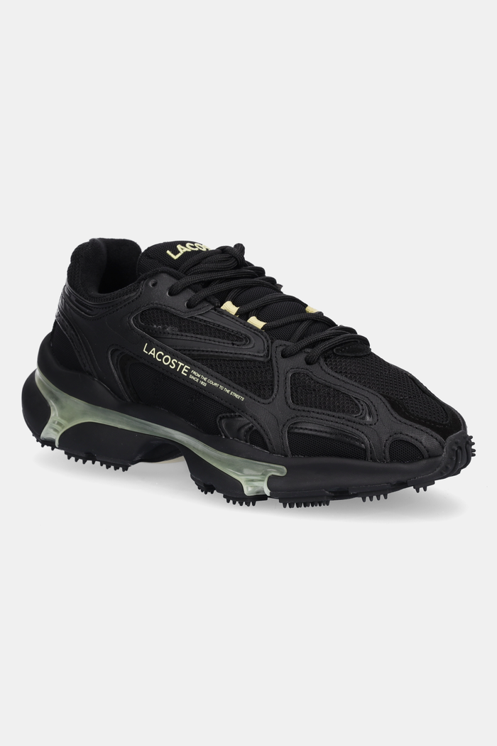 Lacoste sneakers L003 2K24 faux grain leather black 49SMA0007